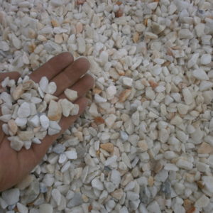 Galet Marbre extra blanc/rosé