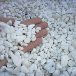 Galet Marbre extra blanc